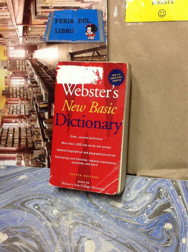 Webster's New Basic Dictionary.( Inglés-inglés)