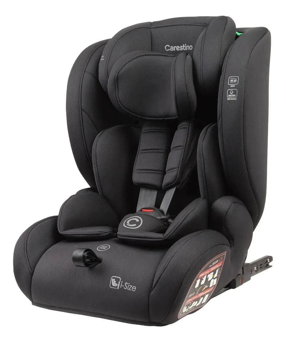 Autoasiento Carestino Munich I-size 76-150cm Isofix Color Negro