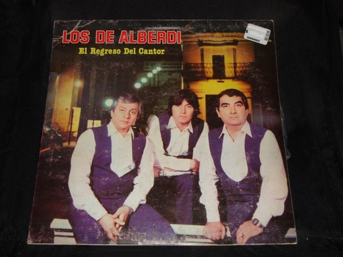 Vinilo Los De Alberdi El Regreso Del Cantor Rr F1