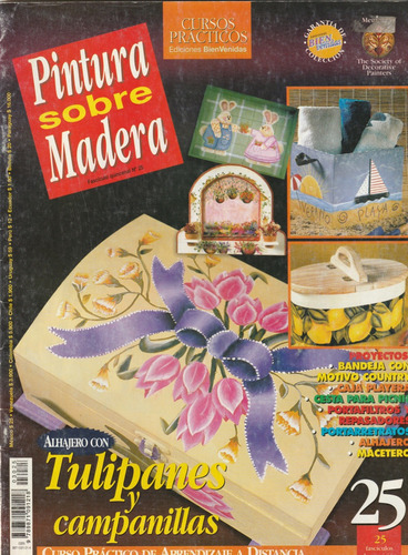 Revista Pintura Sobre Madera  N° 25 - Con Moldes