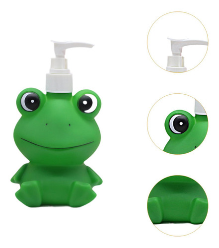 Garrafa De Shampoo, Garrafa De Bomba Recarregável , Sapo