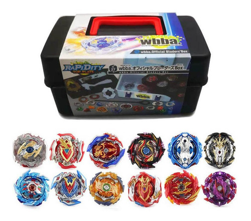 Imagen 2 de 10 de 12 Piezas Top Beyblade Burst Bey Blade Battle Juguetes