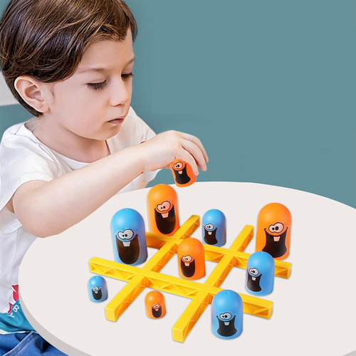 Qipai Tic-tac-toe Juego De Vasos Apilables Portátil For Bebé