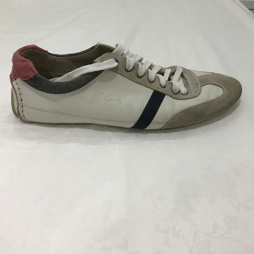 Tênis Masculino Lacoste Berryman 2 Branco Azul Vermelho 43