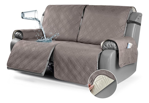 Taococo Funda Reclinable Para Sofá De Dos Plazas, 100% Imper