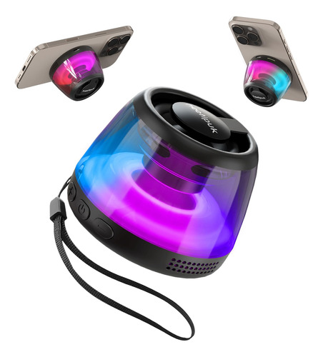 Altavoz Bluetooth Heetipuk Magnetic Con Soporte Para Teléfon