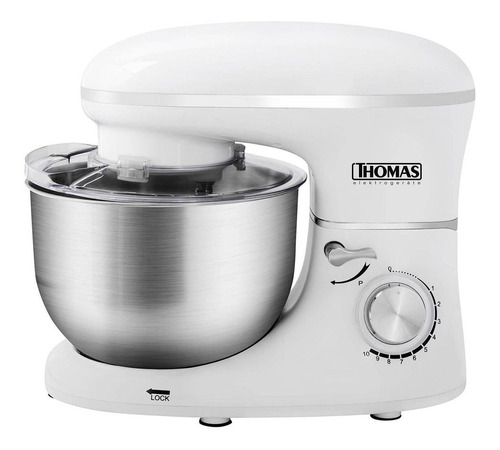 Batidora de pie Thomas TH-910P blanca 50 Hz x 60 Hz 220 V - 240 V