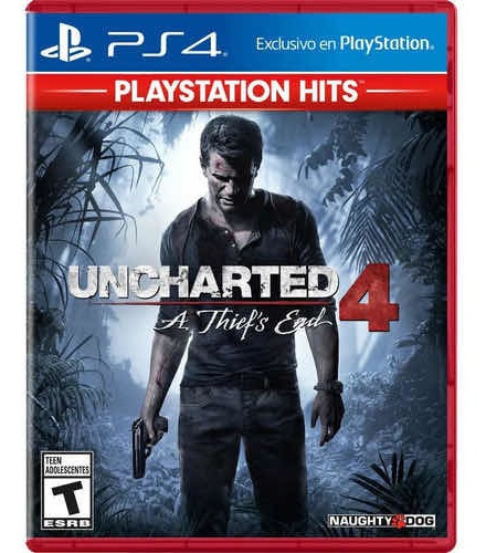 Uncharted 4 A Thiefs End Standard Edition Ps4 Físico Oferta
