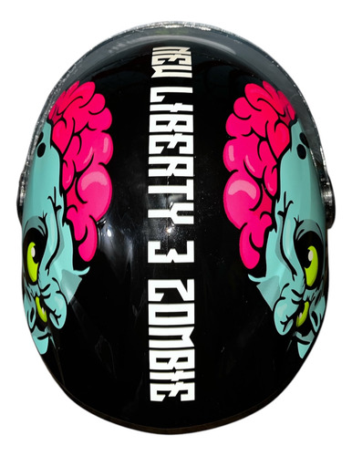 Pro Tork New Liberty Three Diseño Zombie Negro Zombie L