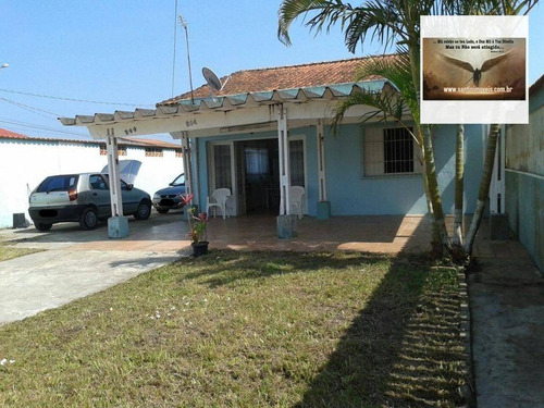 Imagem 2 de 19 de Casa Ampla Com 03 Dormitórios,08 Vagas,amplo Quintal Residencial À Venda, Cibratel Ii, Itanhaém. - Ca0084