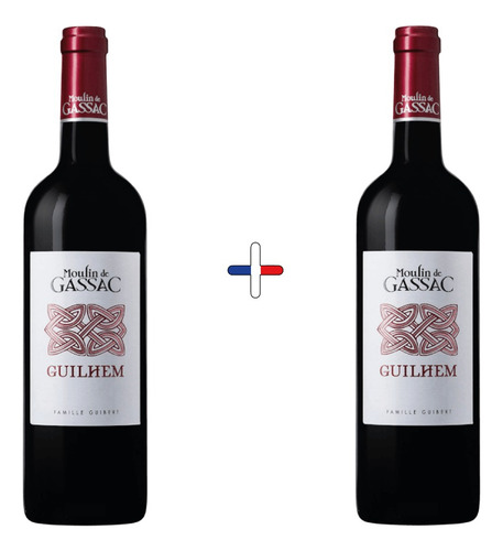 Pack De 2 Vinos Tinto Moulin Gassac2023 750ml Syrah Grenache