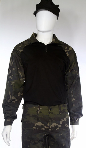 Gandola Combat Shirt Multicam Black 