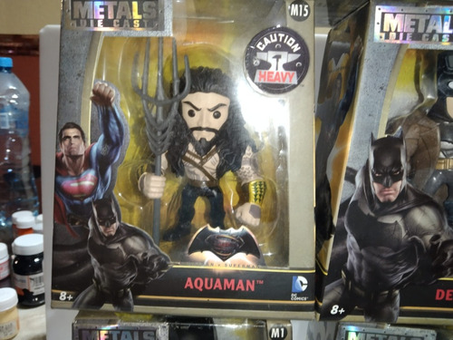 Set Batman Vs Superman Aquaman Wonder Woman Metals Jada New (Usado)