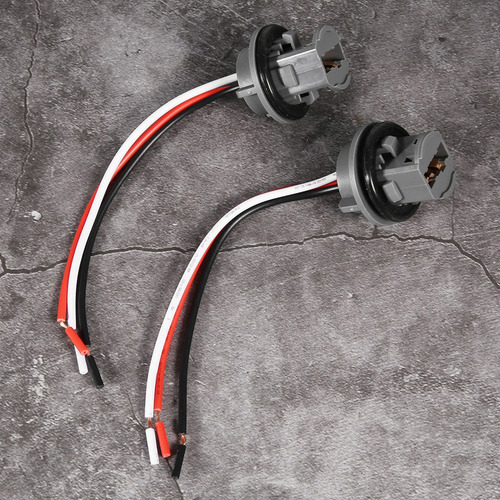 Conector De Luz De Freno 2pcs T20 Plug 7443 Soporte De Bombi