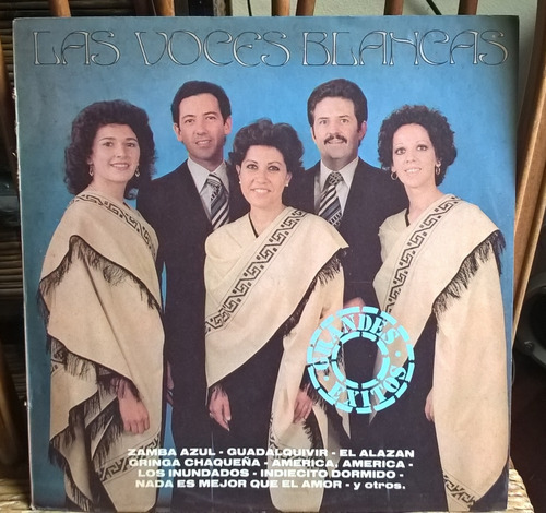 Las Voces Blancas Grandes Exitos Lp Arg / Kktus