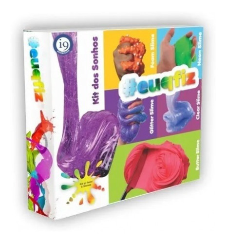 Imagem 1 de 2 de Euqfiz Slime - Kit Dos Sonhos