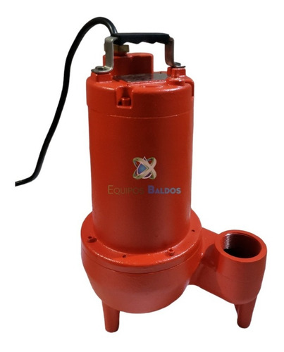 Bomba Sumergible Agua Sucia Residual 1/2hp 127v 50wq0.37 2p