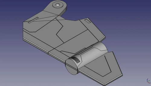 Pz De Rpsto Para Caza Estelar V-19 De Kenner Hasbro (Usado)