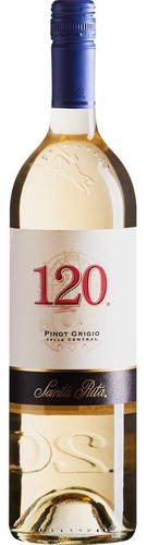 Vinho Chileno Branco Santa Rita 120 Pinot Grigio 750ml