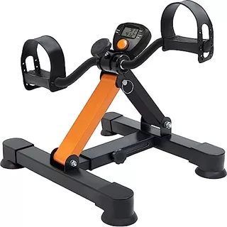 Under Desk Bike Pedal Exerciser, Adjustable & Foldable ...