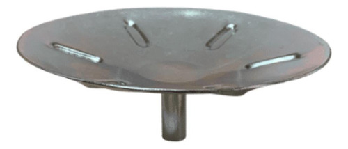 Paq. 2 Pzs Plato Difusor Calentador Lámina Galvanizado 17cms