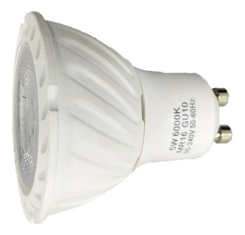 Pack - Bombillo Led Spot Dicroico Gu10 5w, Luz Blanco Frio