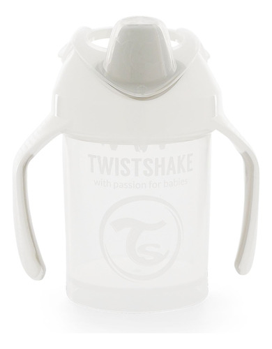 Taza De Entrenamiento Twistshake 230ml Blanco