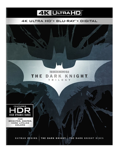 Blu Ray 4k Dark Knight Trilogy Ultra Hd Dc Marvel 