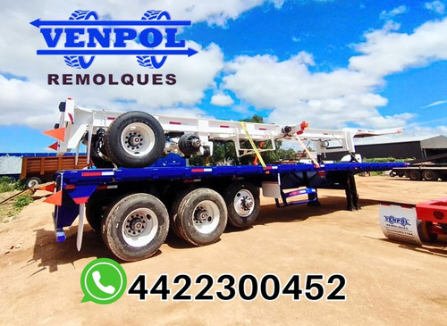 Remolque Chasis Portacontenedor Nuevo 2024 Venpol 40-20-20