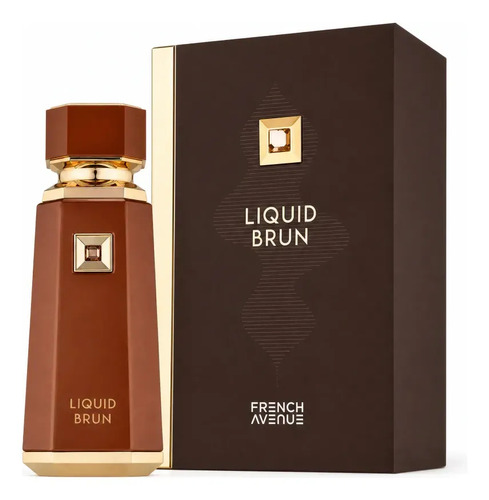 Perfume Árabe - Liquid Brun - French Avenue - Eau De Parfum 100ml - Masculino