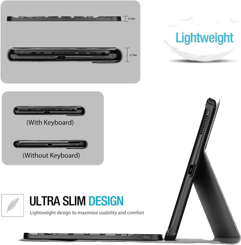 Funda Con Teclado Bluetooth Para Lenovo P11 K10 Yoga 11