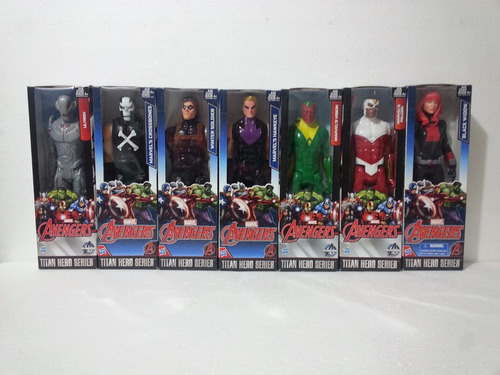 Marvel Titan Hero Vision Hawkeye Avengers Set De 7 Legends M