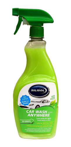 Shampoo Con Cera Eco Para Autos Lavado En Seco Sin Agua 1lt