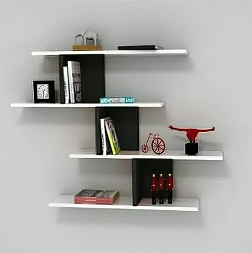 Imagen 4 de 9 de Biblioteca Estante Minimalista Melamina
