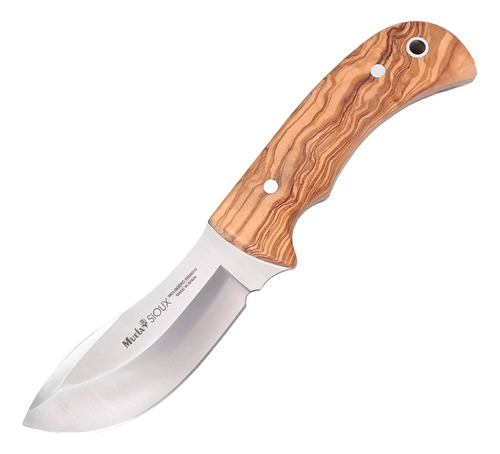 Cuchillo Muela Sioux 10ol Olivo Hoja 10cm Vaina Cuero 