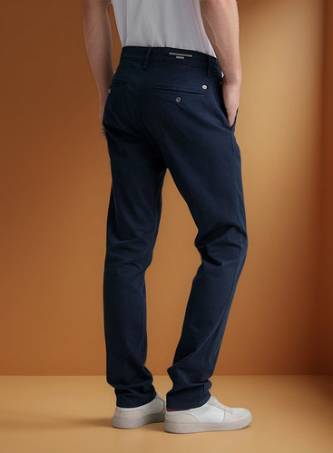 Pantalón Taverniti Chino Gabardina Elastizado