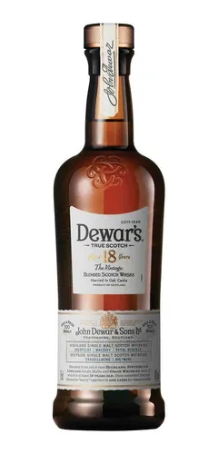Whisky Dewars 18 Anos 750ml