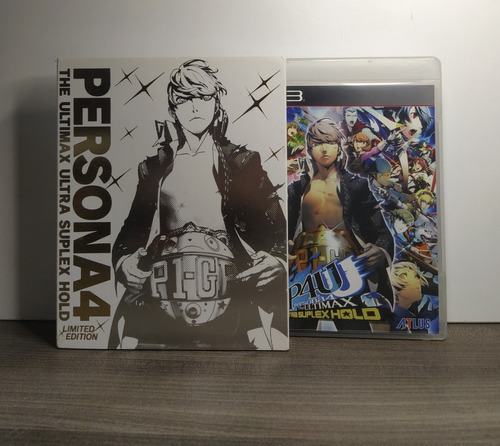 Persona 4 Arena Ultimax Com Luva Japonês Mídia Física Ps3