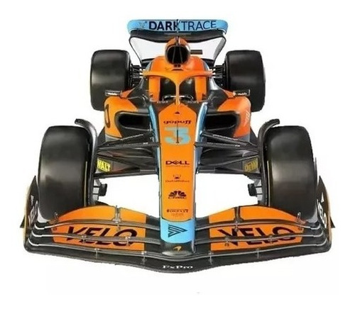 Carrinho Mclaren Mini F1 Bburago Oficial - Modelos 2022