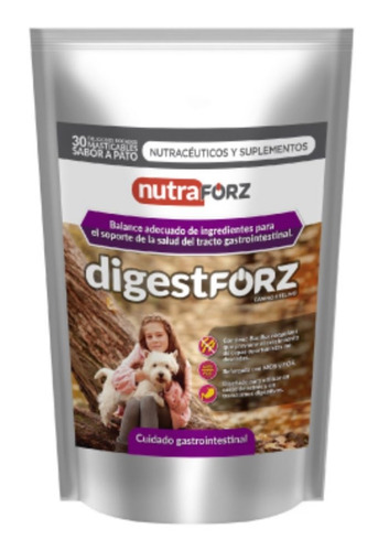 Digesforz Perros Gatos Nutracéutico 30 Tabletas