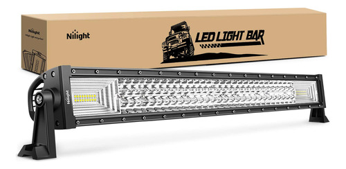 Barra De Luz Led Nilight De 32 Pulgadas 378w Triple Fila