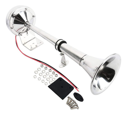 Qr1 Bocina De Aire De Una Sola Trompeta 12v 125db Con
