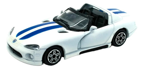 Viper Rt/10  Blanco Auto Burago Street Fire Metal Febo