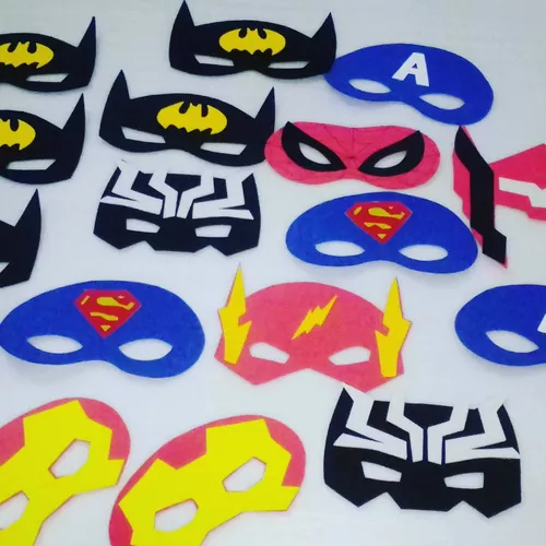 Antifaces / Máscaras De Superhéroes Para Niños