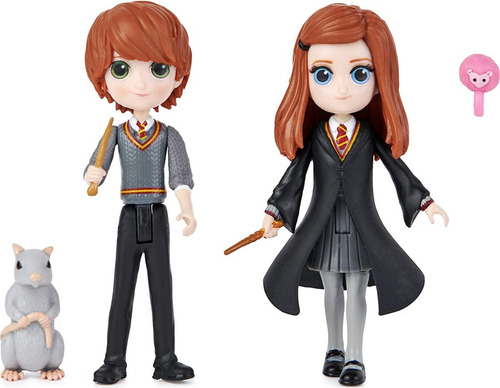 Imagen 6 de 6 de Harry Potter Wizarding World Muñeco Pack 2 Muñecos 6061832