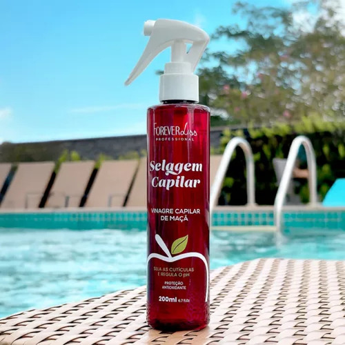Kit Forever Liss - Vinagre De Maçã + Sos Reconstrutor 300ml