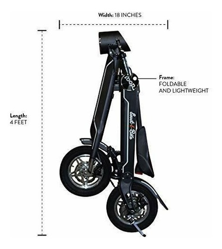 Imagen 2 de 2 de Scoot-e-bike Folding Electric Adult Scooter / Bicycle