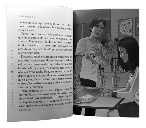 Tempo De Descoberta - Na Própria Carne, De Júlio Emílio Braz., Vol. 1. Editorial Larousse, Capa Mole Em Português
