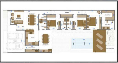 Imagem 2 de 7 de Casa Com 3 Dormitórios À Venda, 198 M² - Condomínio Piemonte - Indaiatuba/sp - Ca2530
