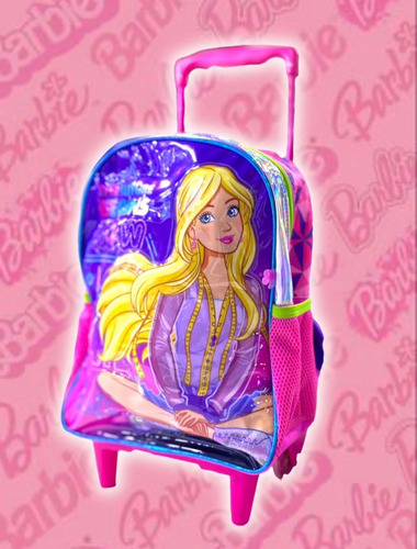 Morral Barbie 35 Cm C/ruedas